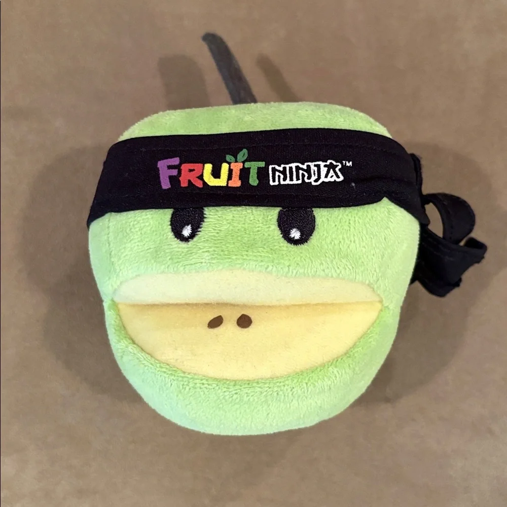 Fruit Ninja Green Apple 🍏 Plush Toy